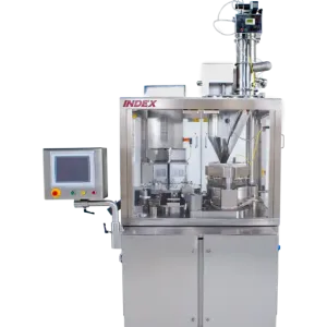 An Index K120i capsule filling machine.