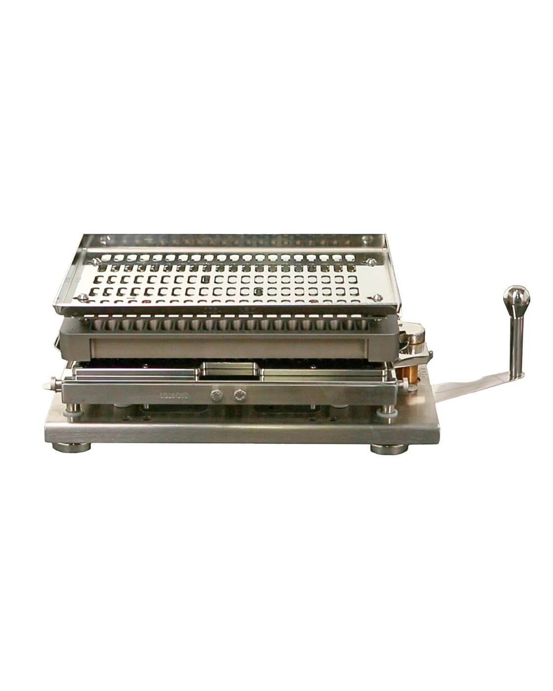 The fully assembled Index I-300 Manual Capsule Filler.