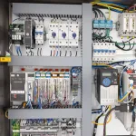 Electronics panel of the FW-5050 Floss Winder